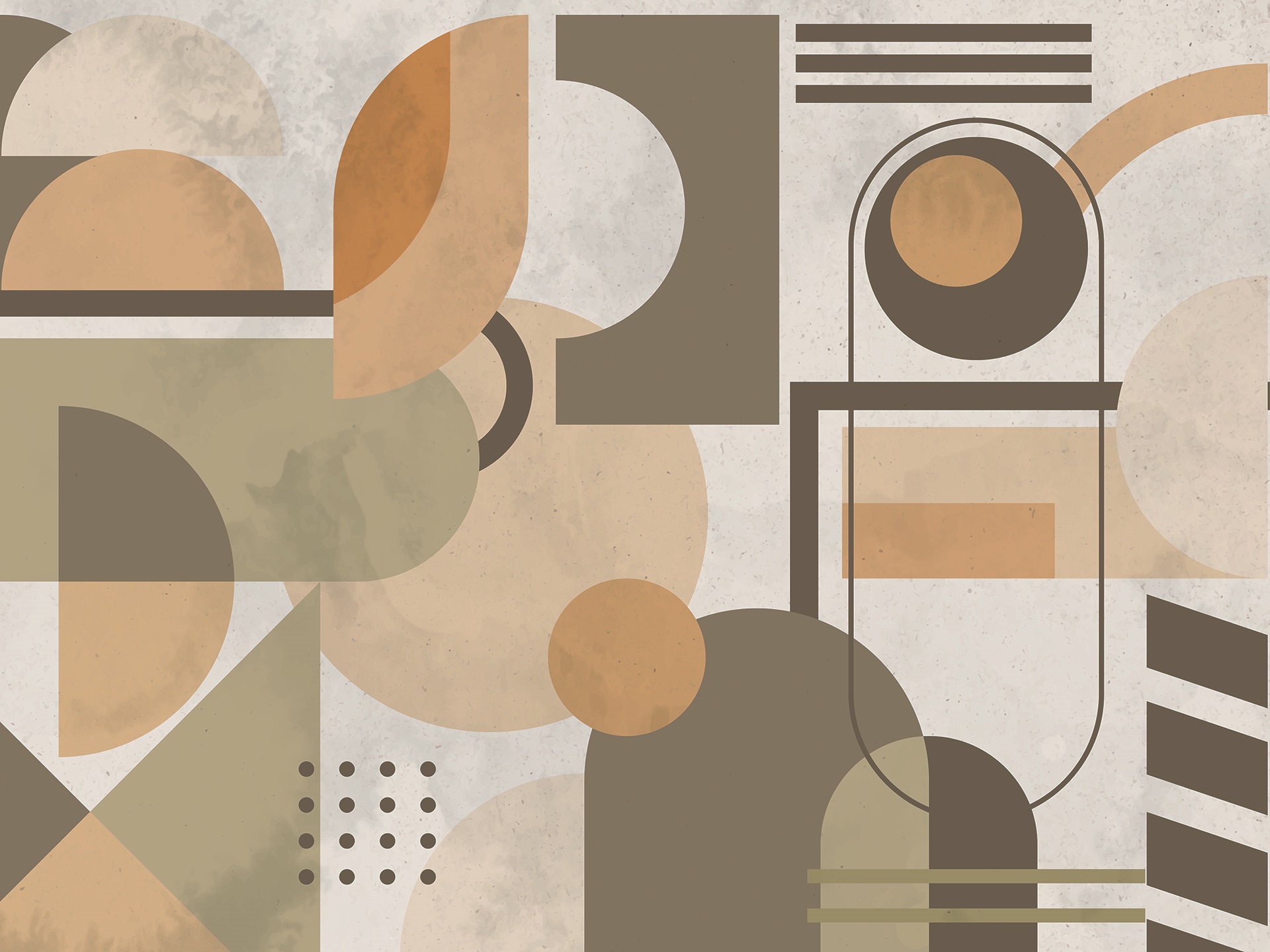 Geometrie beige