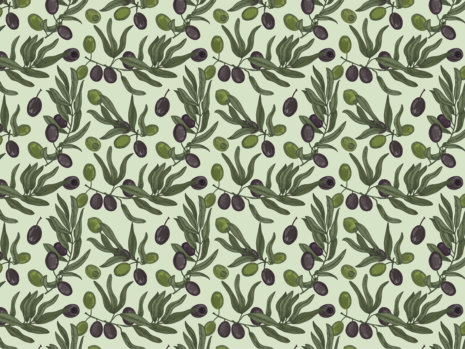 Pattern olive