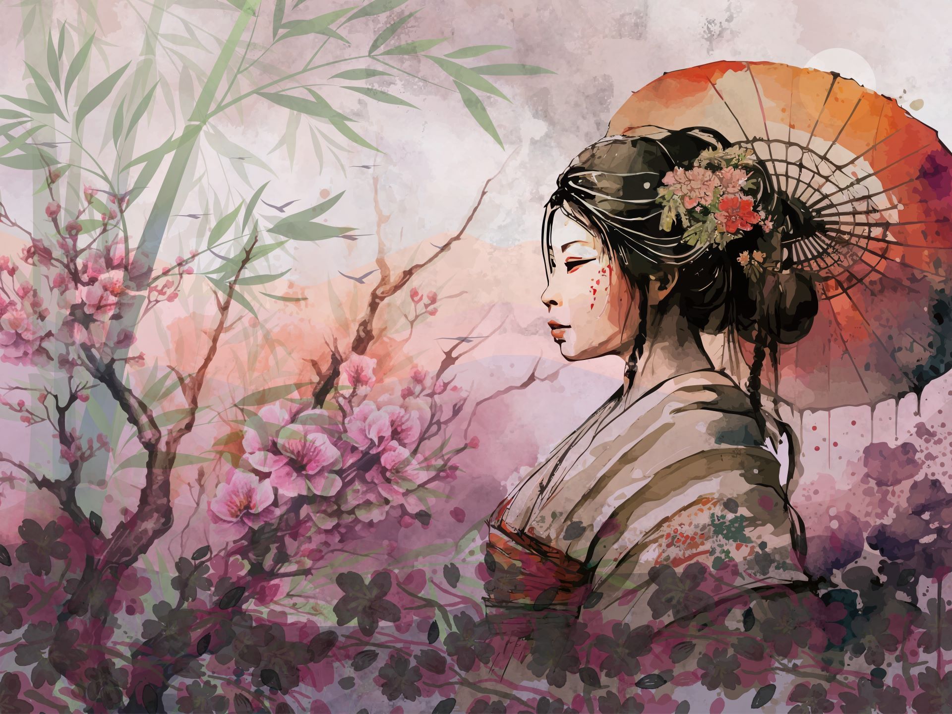 Z403.1 Oriental woman