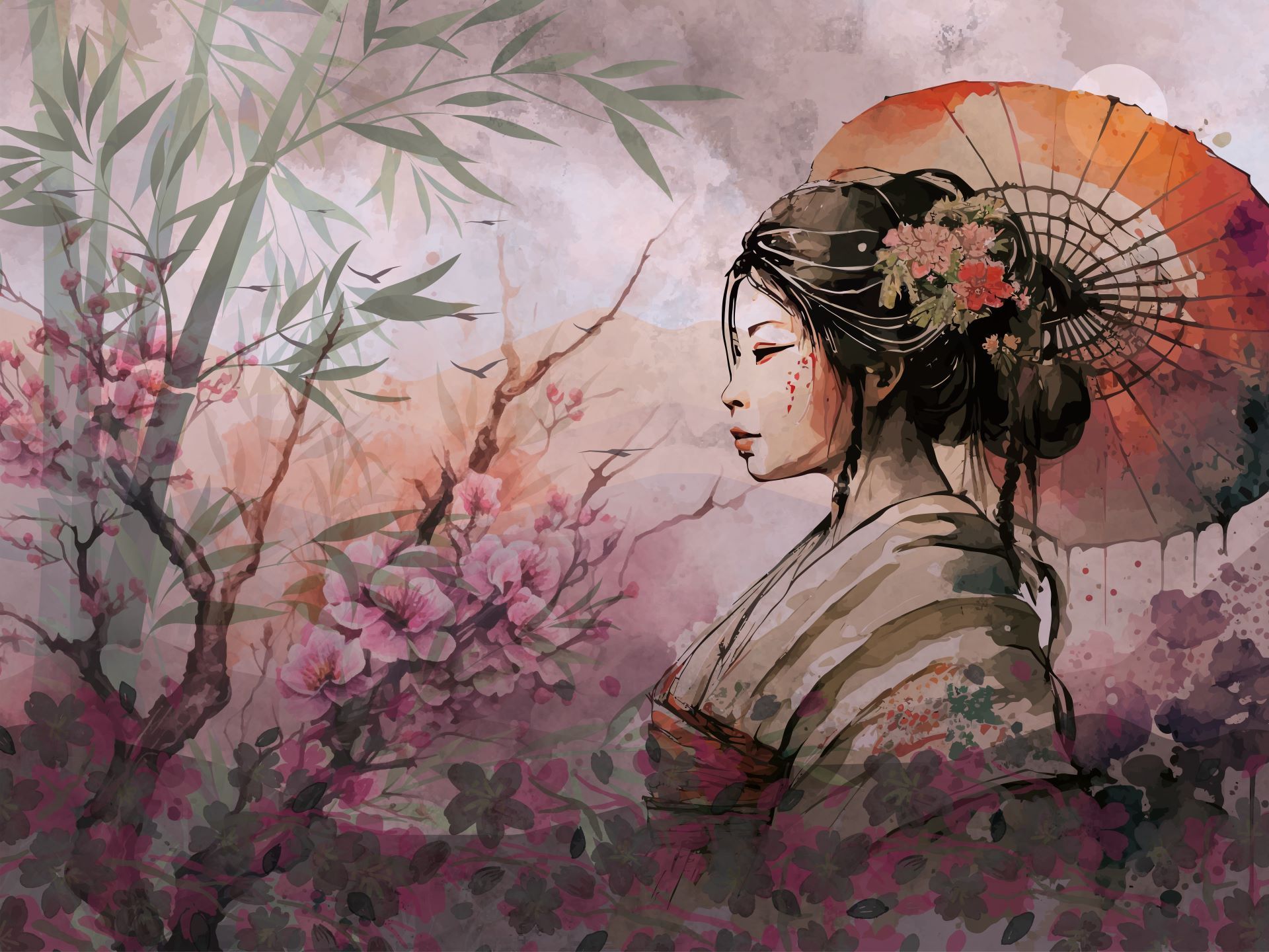 Z403.2 Oriental woman