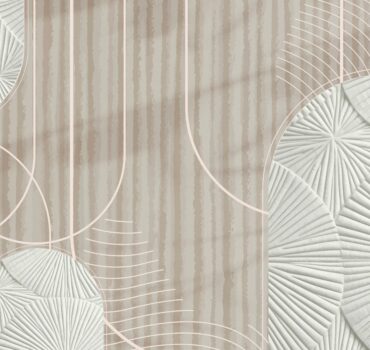 Carta da parati archi terra, capsule collection Collezioni d'autore di Manarti in collaborazione con Silvia Orlandi Interior Designer