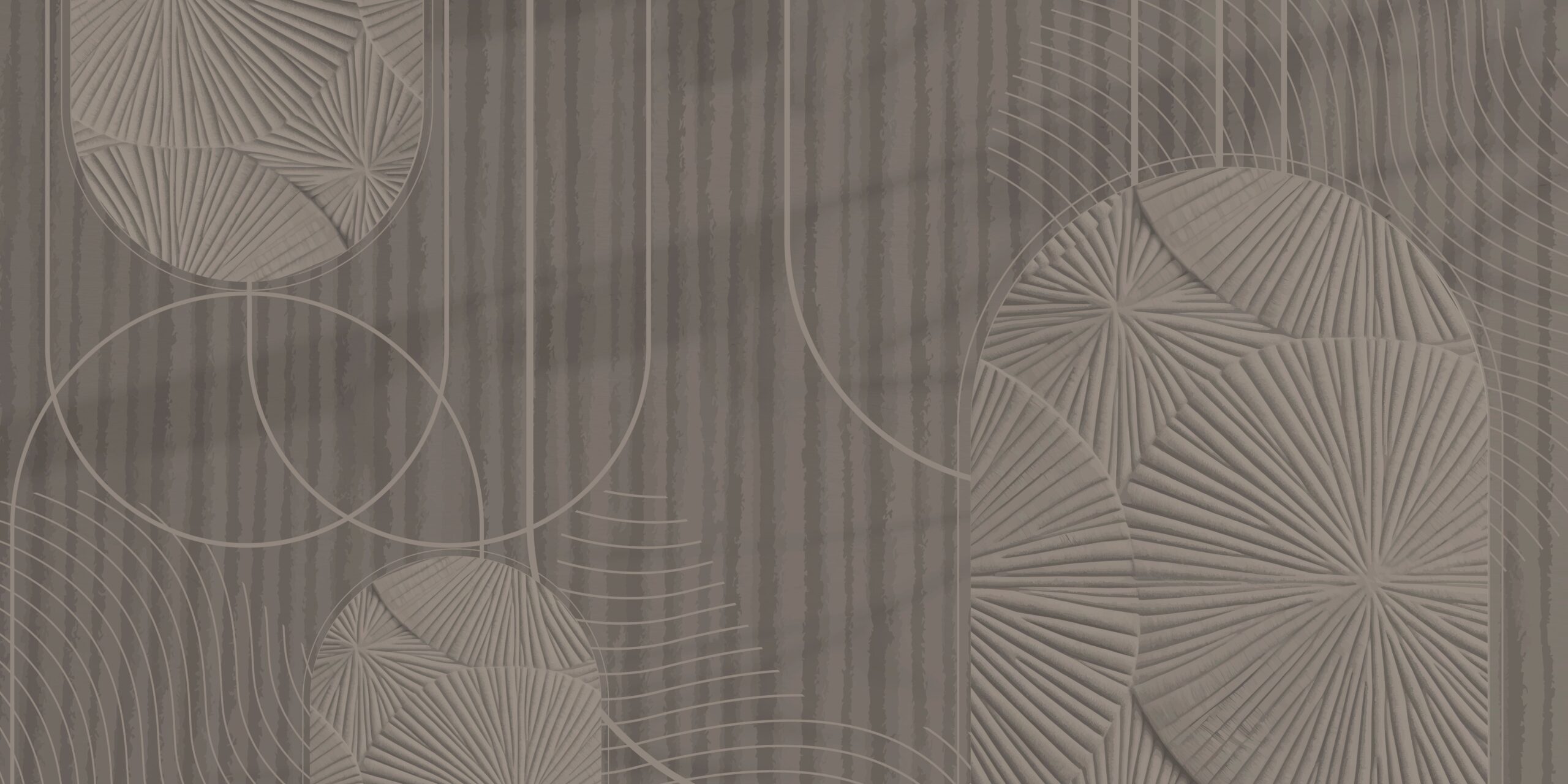 Carta da parati archi terra, capsule collection Collezioni d'autore di Manarti in collaborazione con Silvia Orlandi Interior Designer