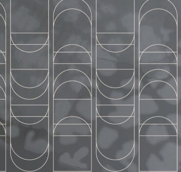 Carta da parati archi tuffo, capsule collection Collezioni d'autore di Manarti in collaborazione con Silvia Orlandi Interior Designer