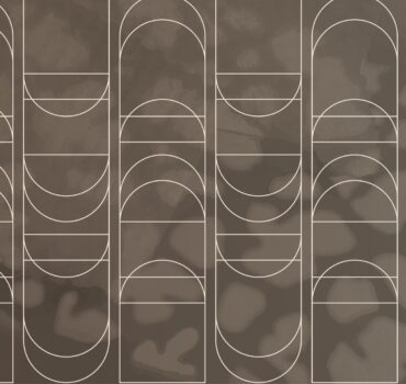 Carta da parati archi tuffo, capsule collection Collezioni d'autore di Manarti in collaborazione con Silvia Orlandi Interior Designer