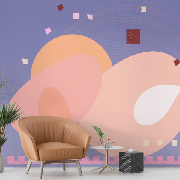 Carta da parati L'ha fatto papà, capsule collection Collezioni d'autore di Manarti in collaborazione con Luca Celiberti Designer