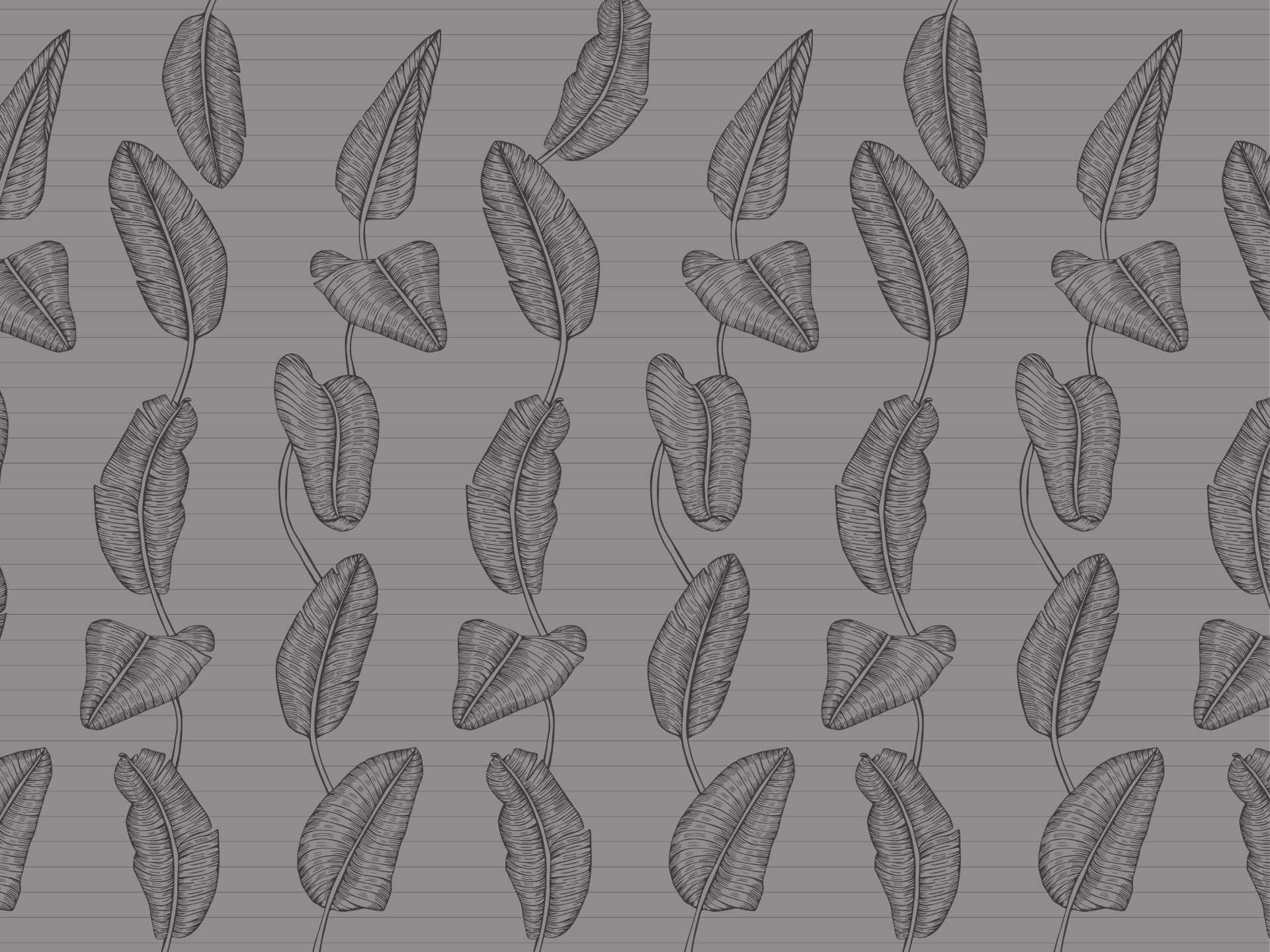Banano.grey.split.line.grey80 Banano è una carta da parati realizzata da Lucia Simonetti in collaborazione con Manarti