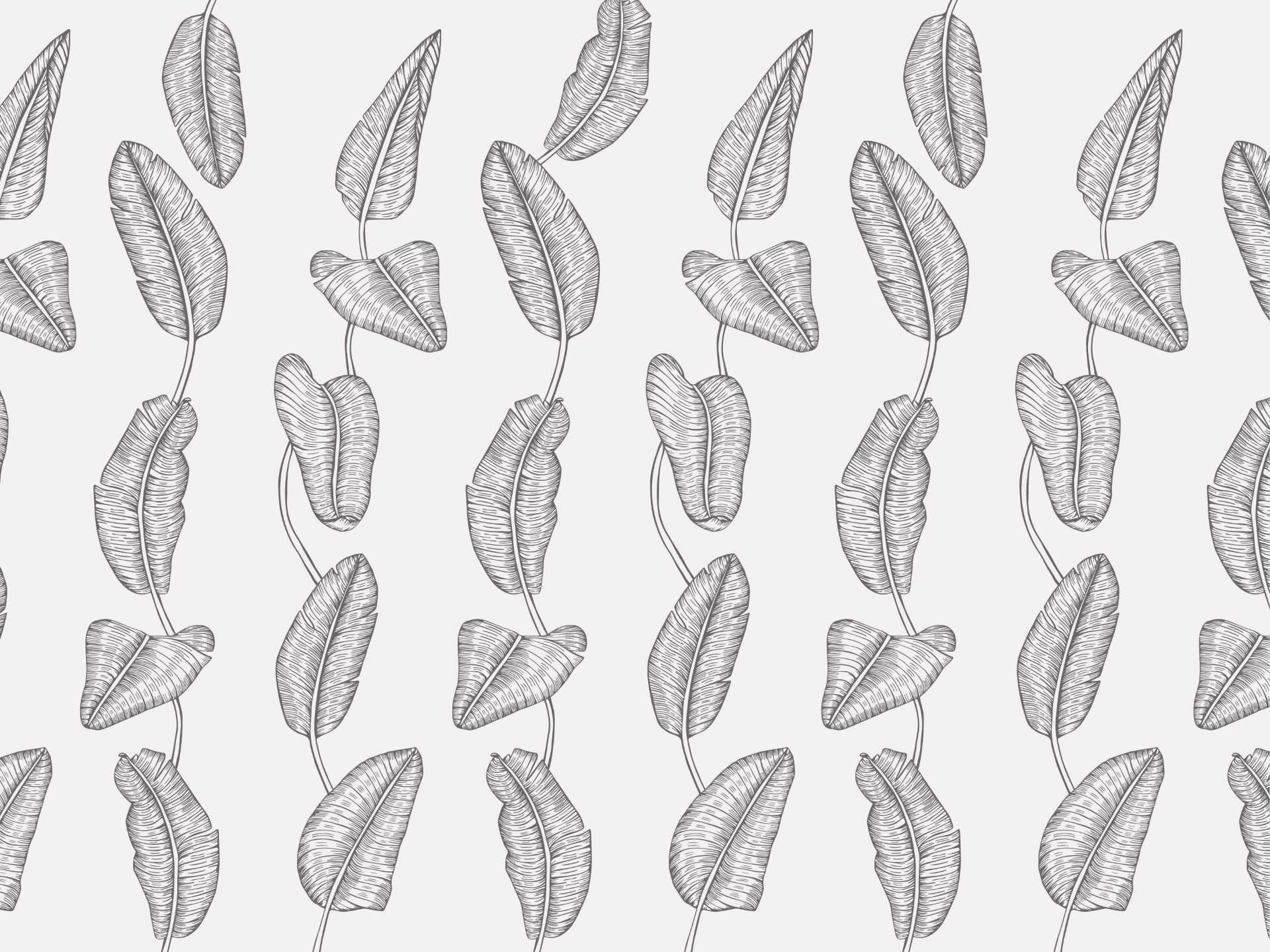 Banano.white.blank.line.grey53 Banano è una carta da parati realizzata da Lucia Simonetti in collaborazione con Manarti