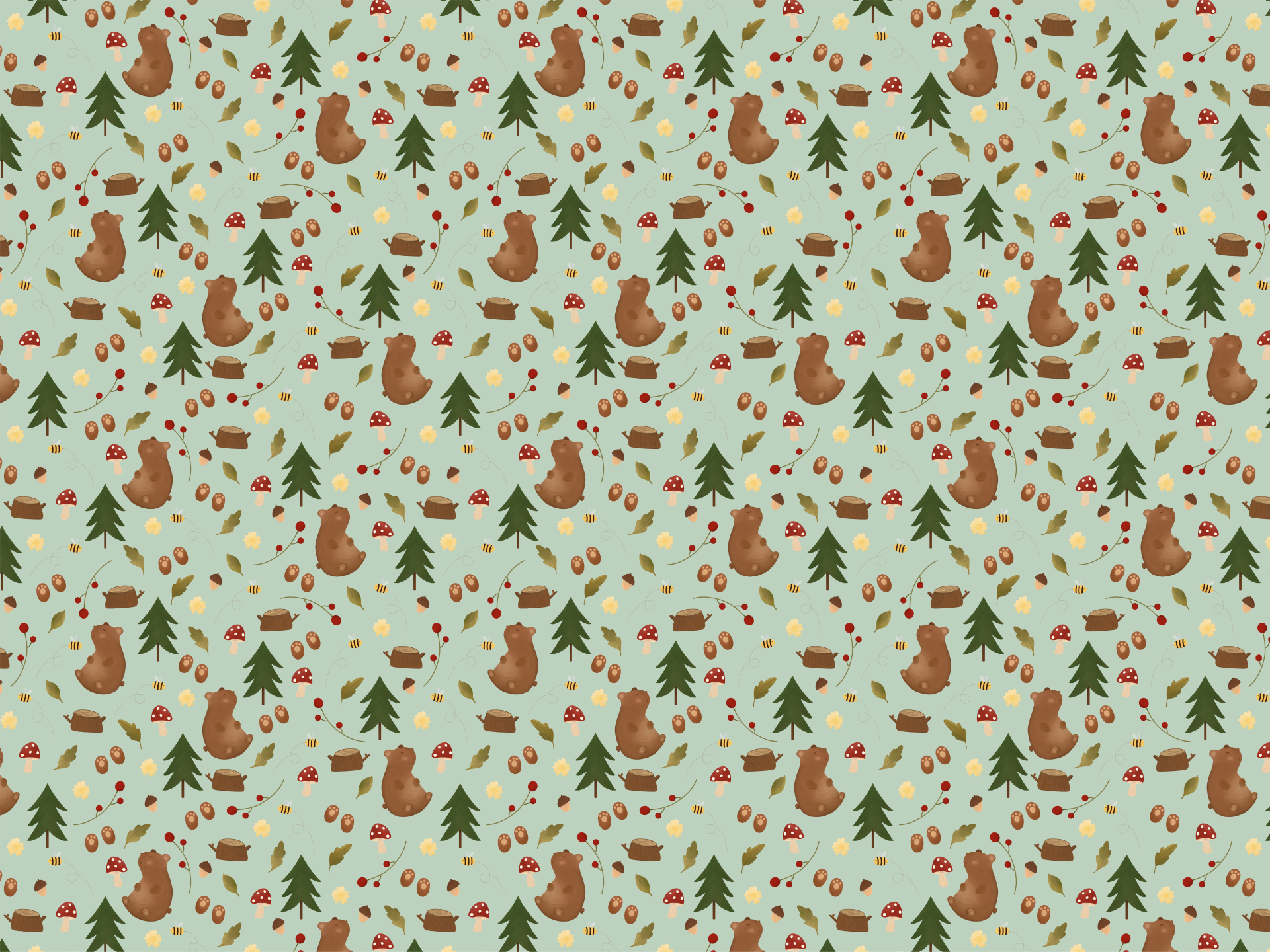 Bosco_2_collezione_d'autore_carta_da_manarti_wallpaper_elena_gava Bosco è una carta da parati realizzata da Elena Gava, autrice della collezione d'autore per Manarti