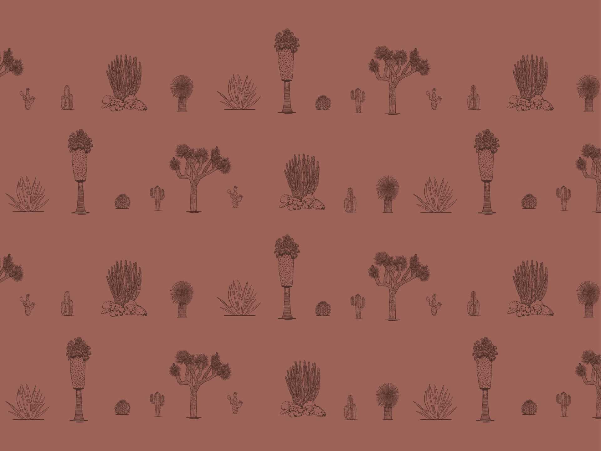 Desert.medium.red.blank.line.red75 Joshua palm springs medium è una carta da parati realizzata da Lucia Simonetti in collaborazione con Manarti