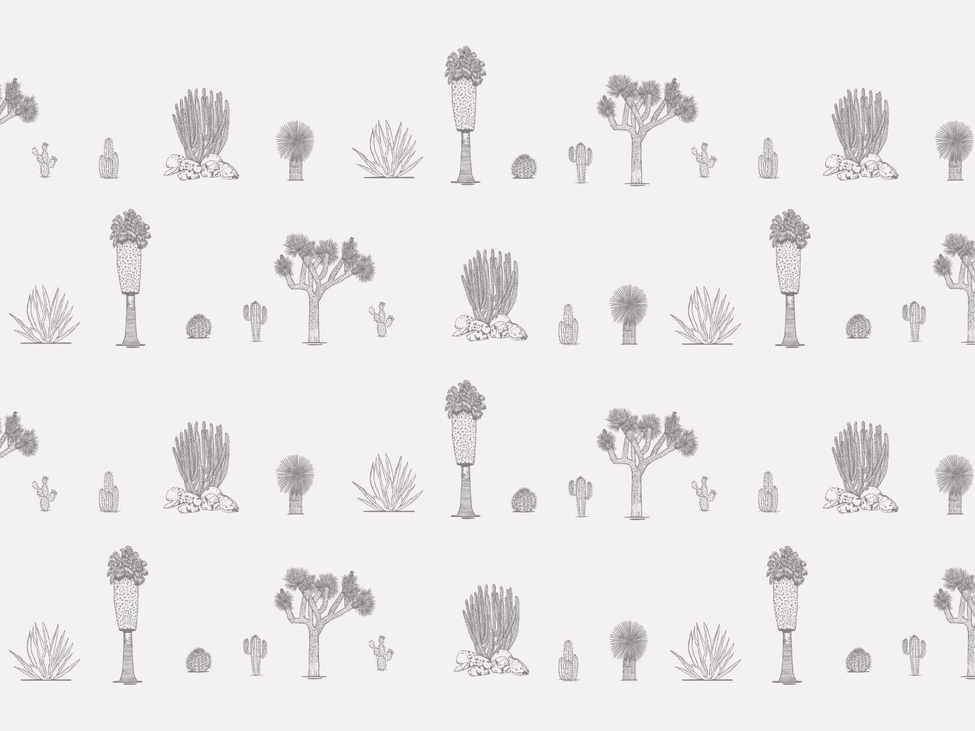 Desert.medium.white.blank.line.grey35 Joshua palm springs medium è una carta da parati realizzata da Lucia Simonetti in collaborazione con Manarti
