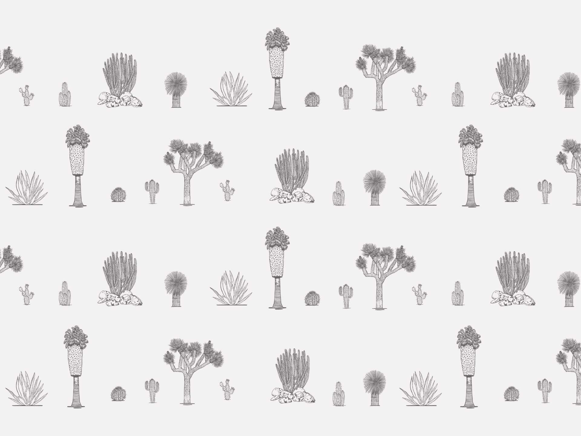 Desert.medium.white.blank.line.grey53 Joshua palm springs medium è una carta da parati realizzata da Lucia Simonetti in collaborazione con Manarti