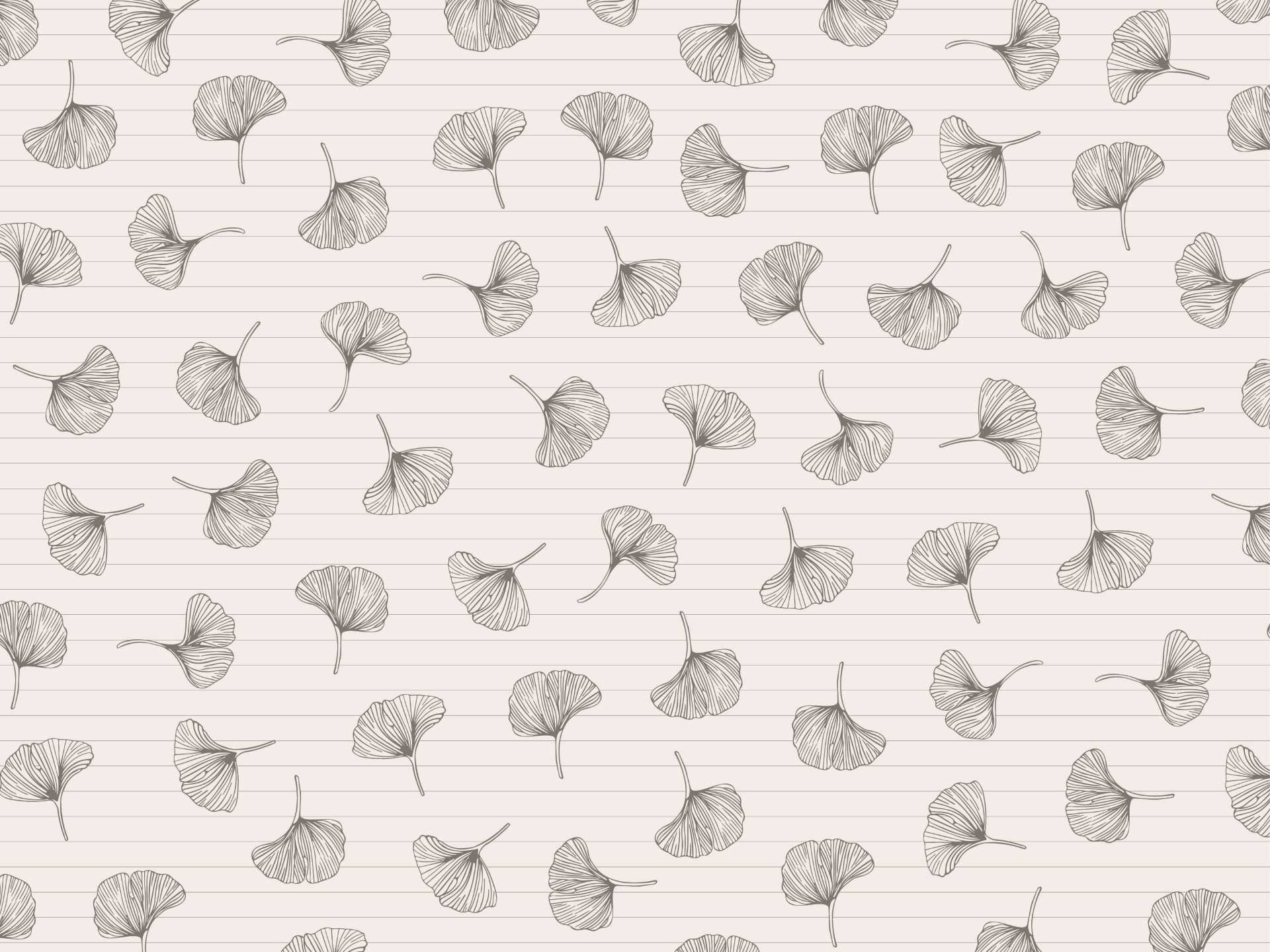 Ginkgo.biloba.white.split.line.grey35 Ginkgo biloba è una carta da parati realizzata da Lucia Simonetti in collaborazione con Manarti
