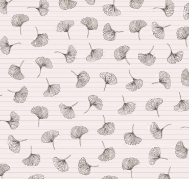 Ginkgo biloba è una carta da parati realizzata da Lucia Simonetti in collaborazione con Manarti