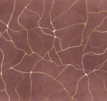 Kintsugi è una carta da parati realizzata da Sarapi in collaborazione con Manarti