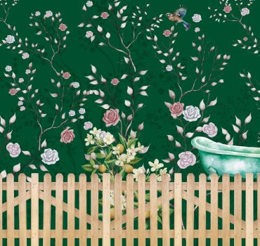 Giardino Di Primavera è una carta da parati realizzata da Manarti