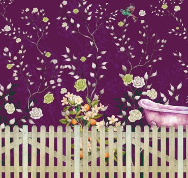 Giardino Di Primavera è una carta da parati realizzata da Manarti