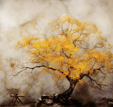 Gold branches è una carta da parati realizzata da Manarti