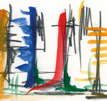 Overlapping colors è una carta da parati realizzata da Giovanni Montella in collaborazione con Manarti