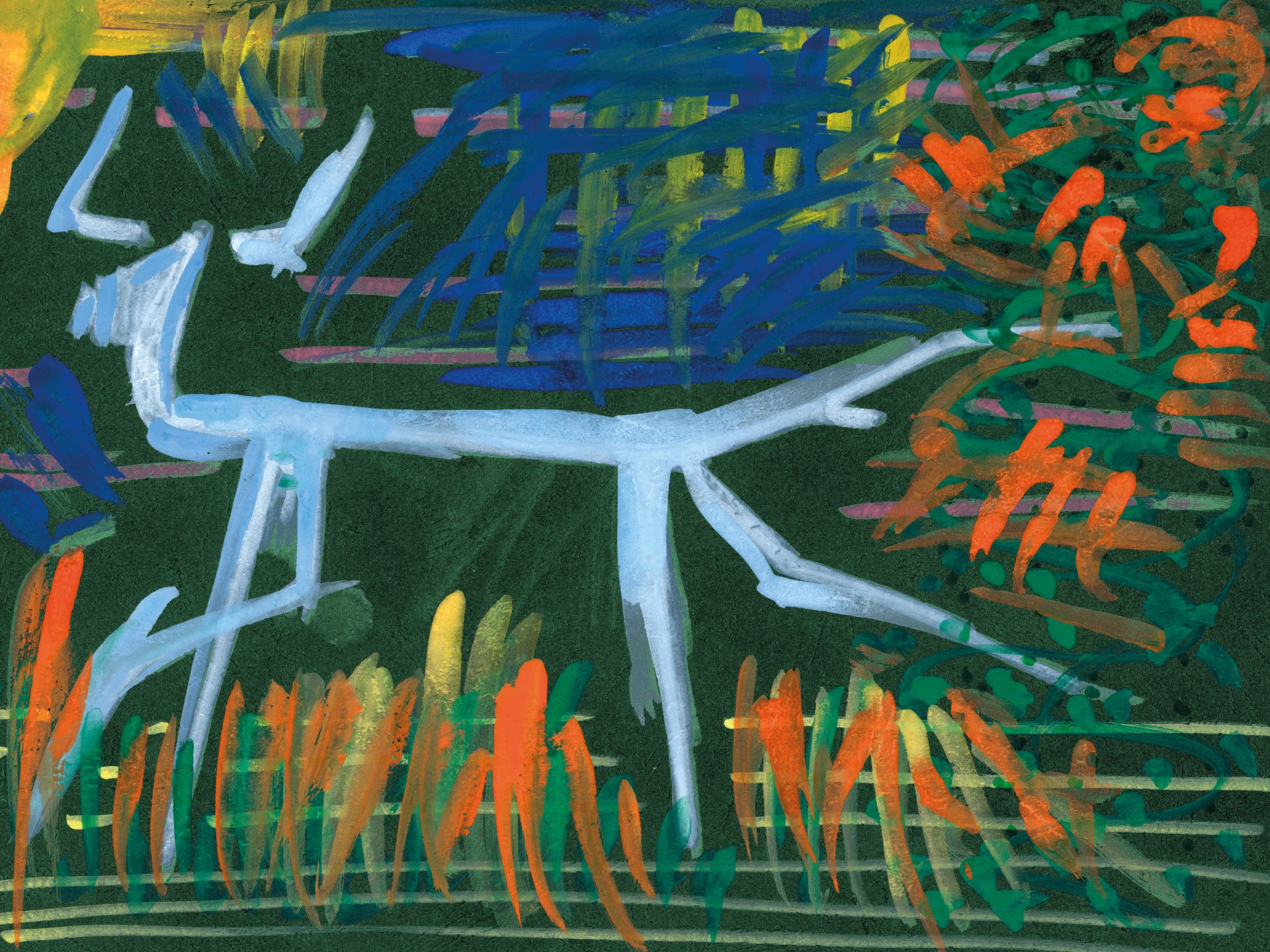 Serenità_selvatica_2_carta_da_parati Serenità selvatica è una carta da parati realizzata da Giovanni Montella in collaborazione con Manarti
