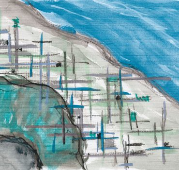 Napoli vista dall'autore è una carta da parati realizzata da Manarti