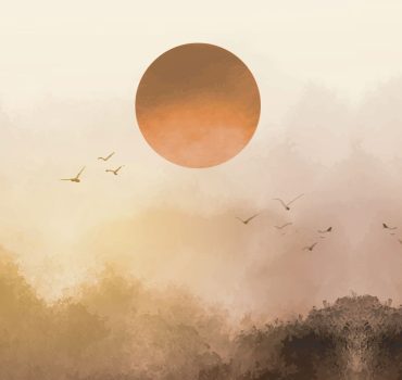 Nebbia d'oro è una carta da parati realizzata da Amaranto in collaborazione con Manarti
