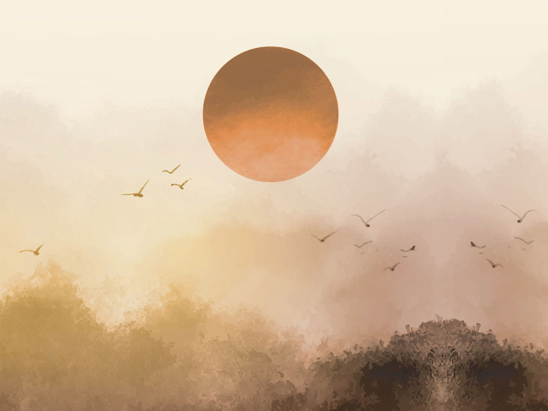 Nebbia_d'oro_1_carta_da_parati_manarti_wallpaper_collezione_d'autore_amaranto Nebbia d'oro è una carta da parati realizzata da Amaranto in collaborazione con Manarti