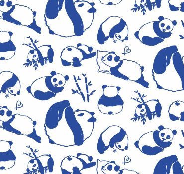 Pandamous è una carta da parati realizzata da Marta Grossi in collaborazione con Manarti
