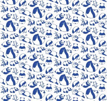 Pandamous è una carta da parati realizzata da Marta Grossi in collaborazione con Manarti