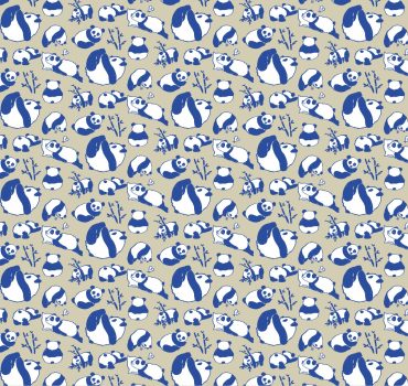 Pandamous è una carta da parati realizzata da Marta Grossi in collaborazione con Manarti