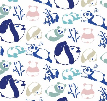 Pandamous è una carta da parati realizzata da Marta Grossi in collaborazione con Manarti