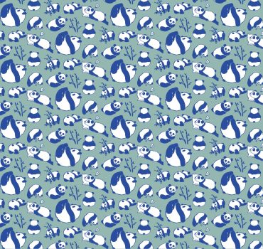 Pandamous è una carta da parati realizzata da Marta Grossi in collaborazione con Manarti