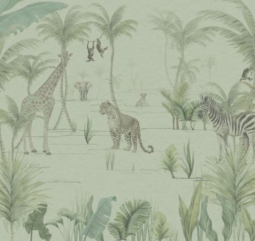 Draw jungle è una carta da parati realizzata da Manarti