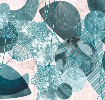 Born again è una carta da parati realizzata da Francesca Maggi in collaborazione con Manarti