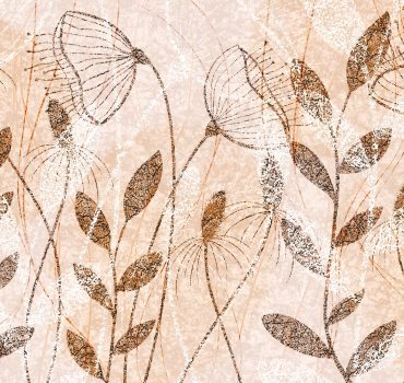 Giardino assolato è una carta da parati realizzata da Francesca Maggi in collaborazione con Manarti