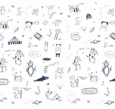 Doodles è una carta da parati realizzata da Manarti