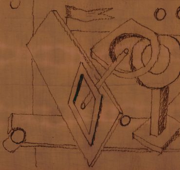 Struttura immaginaria è una carta da parati realizzata da Manarti durante il Workshop presso la nostra rivendita Abitare il bagno a Trani