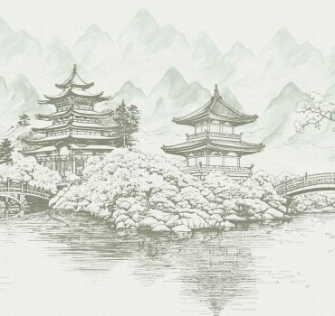 Nihongo è una carta da parati realizzata da Manarti