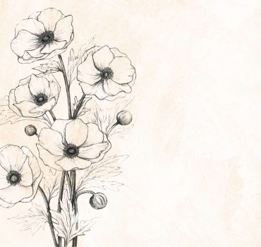 Anemone è una carta da parati realizzata da Manarti