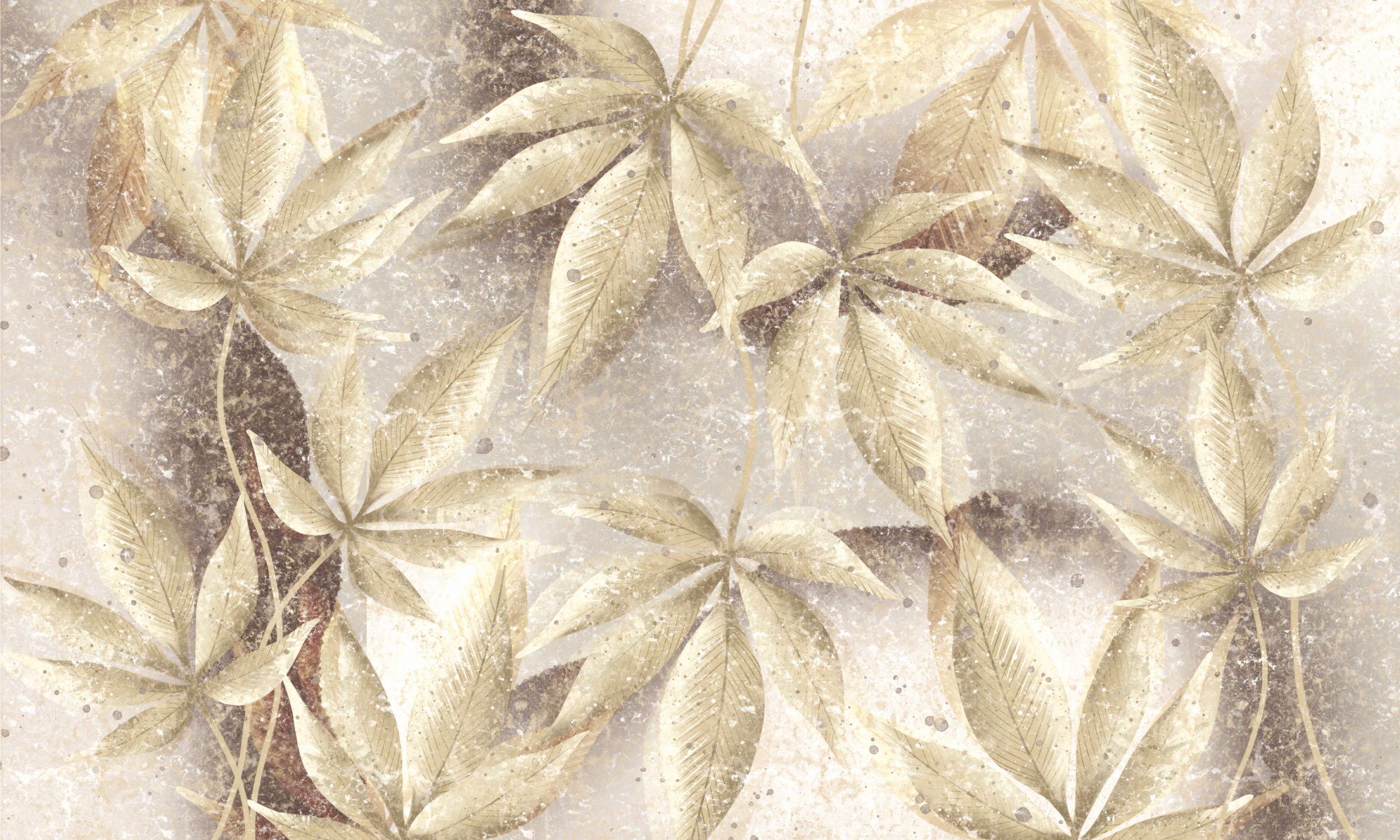 Leaves_in_the_Wind_3_carta_da_parati_manarti_wallpaper_collezione_d'autore_francesca_maggi Giardino assolato è una carta da parati realizzata da Francesca Maggi in collaborazione con Manarti è una carta da parati realizzata da Francesca Maggi in collaborazione con Manarti