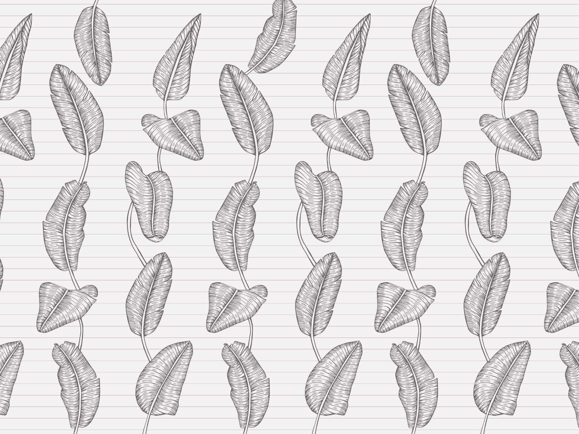 Banano è una carta da parati realizzata da Lucia Simonetti in collaborazione con Manarti