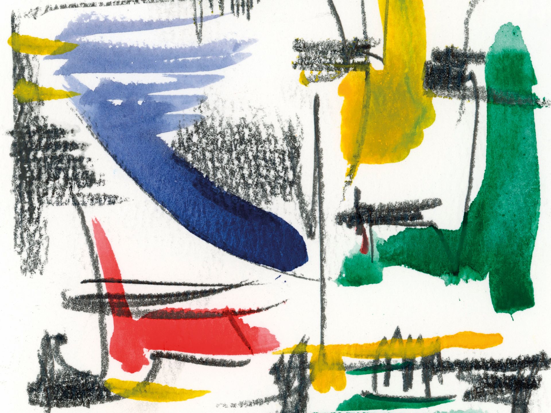 Impressione artistica è una carta da parati realizzata da Giovanni Montella in collaborazione con Manarti